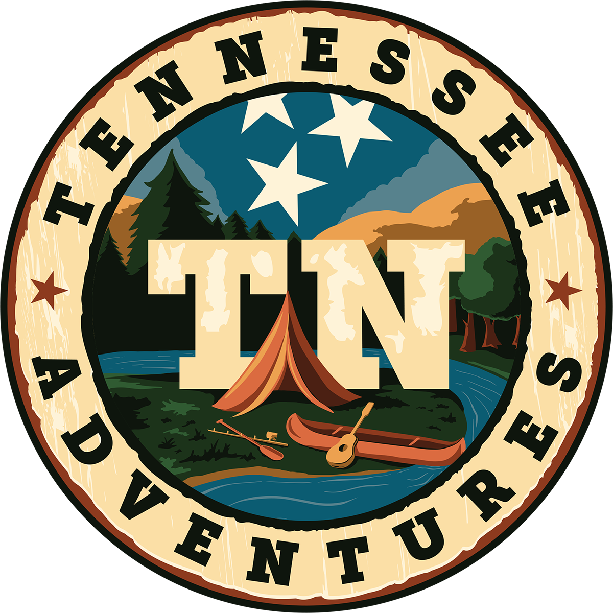 logo design for tennessee adventures