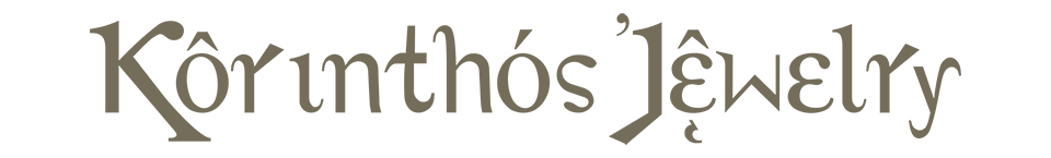 Logo design for korinthos jewelry
