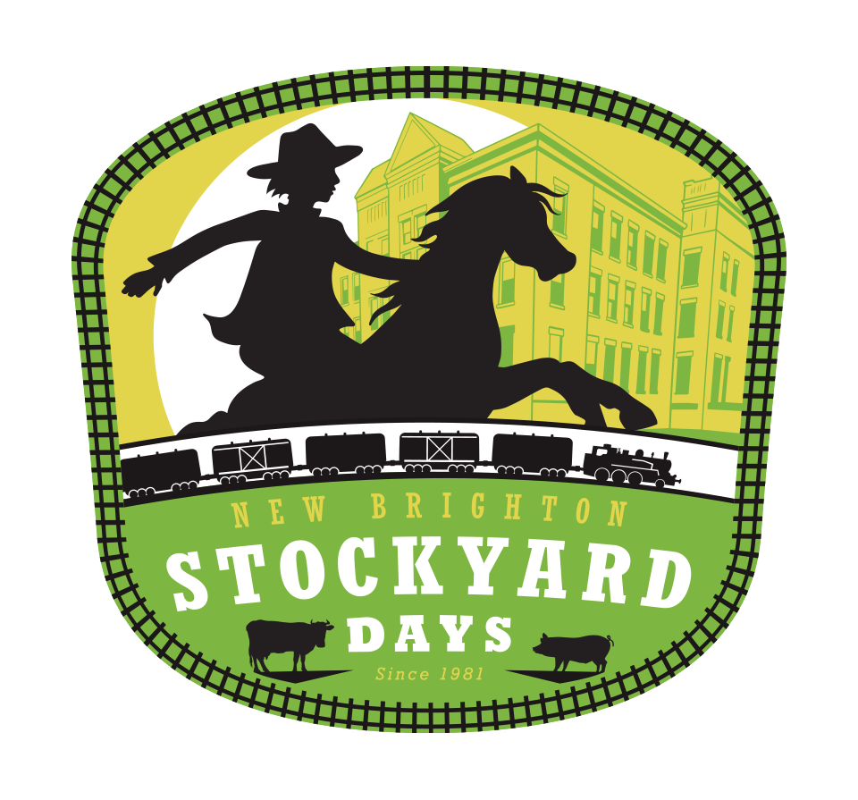 twin cities logo design for New Brighton Stockyard Days